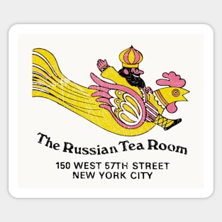 The Russian Tea Room, NYC -  70s Retro Aesthetic Sticker